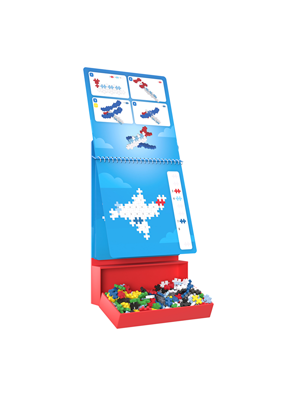 Plus-Plus Activity Pad - Transportation-2