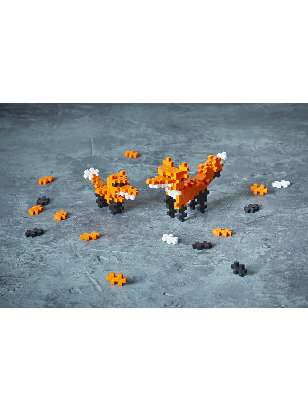 Plus-Plus Wild Animals Fox (100 Parça Tüp)-1
