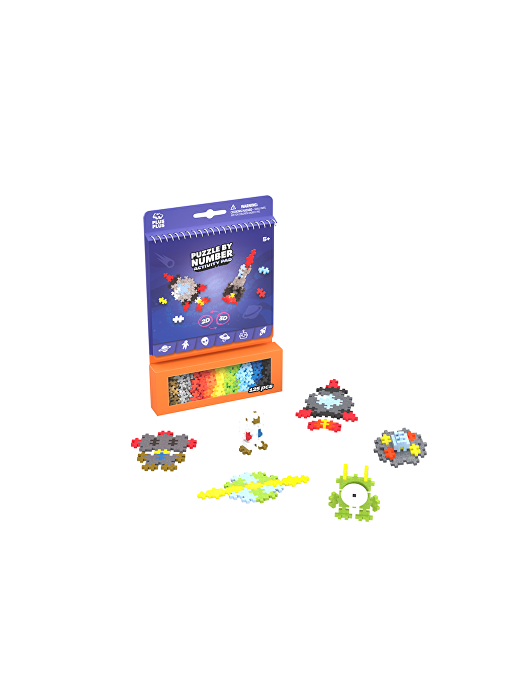 Plus-Plus Activity Pad - Space-1