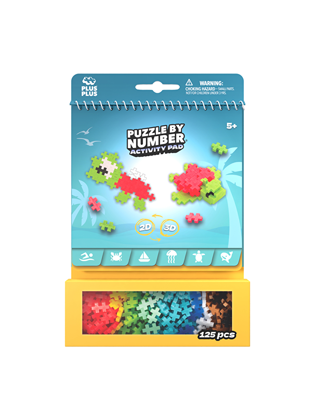 Plus-Plus Activity Pad - Ocean