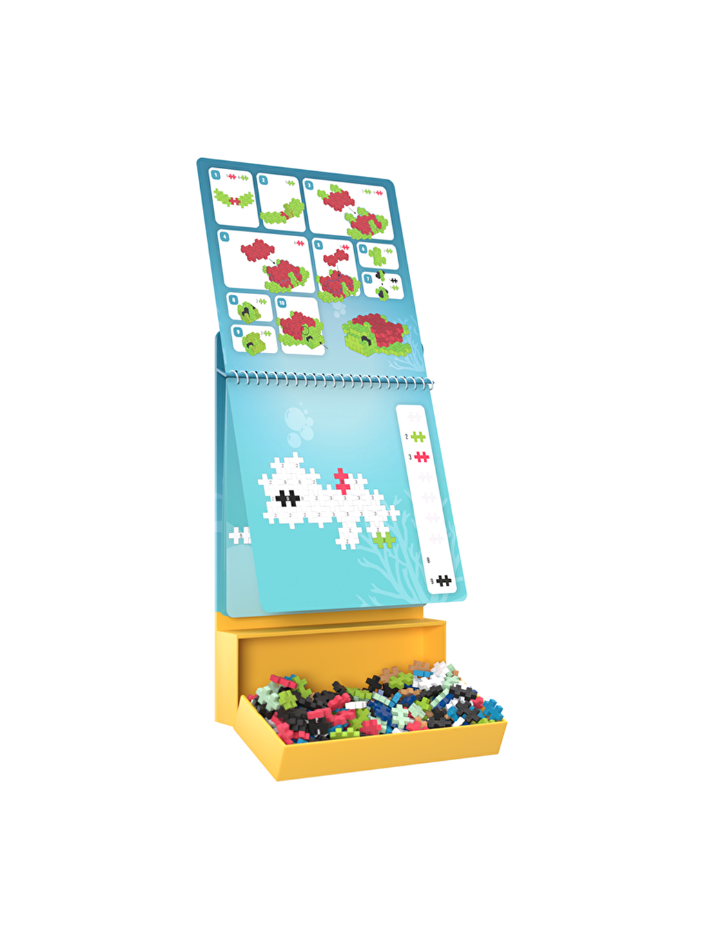 Plus-Plus Activity Pad - Ocean-2