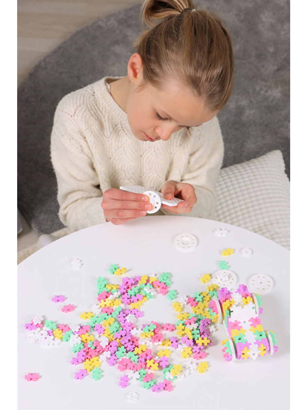 Plus-Plus Color Cars Candy (200 Parça Tüp)-1