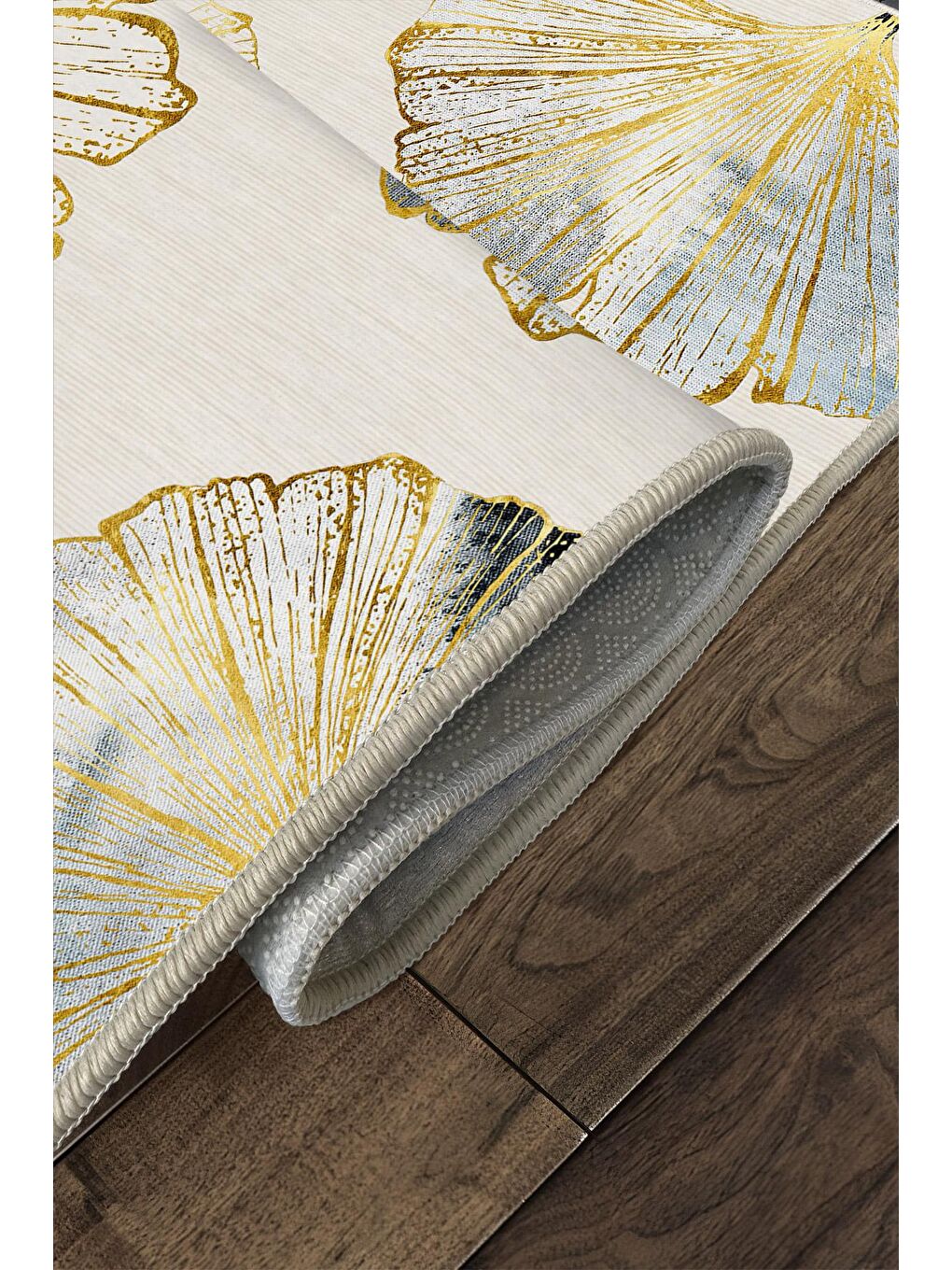 Ekru Özel Tasarım, Kaymaz Taban, İnce, Yıkanabilir, Modern Halı WOOKECE1494 160x230-4