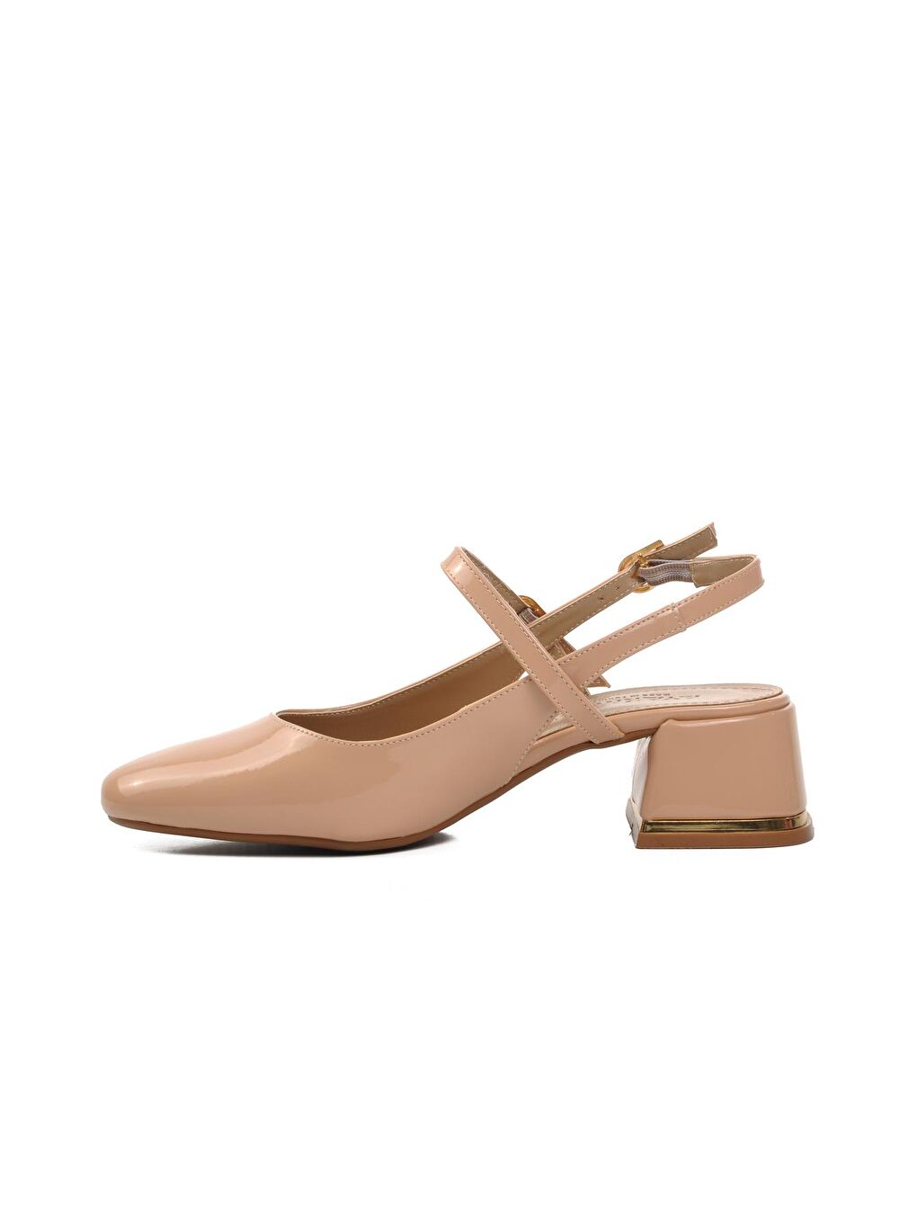 Bej Nude Rugan Kadın Sandalet 519015-1