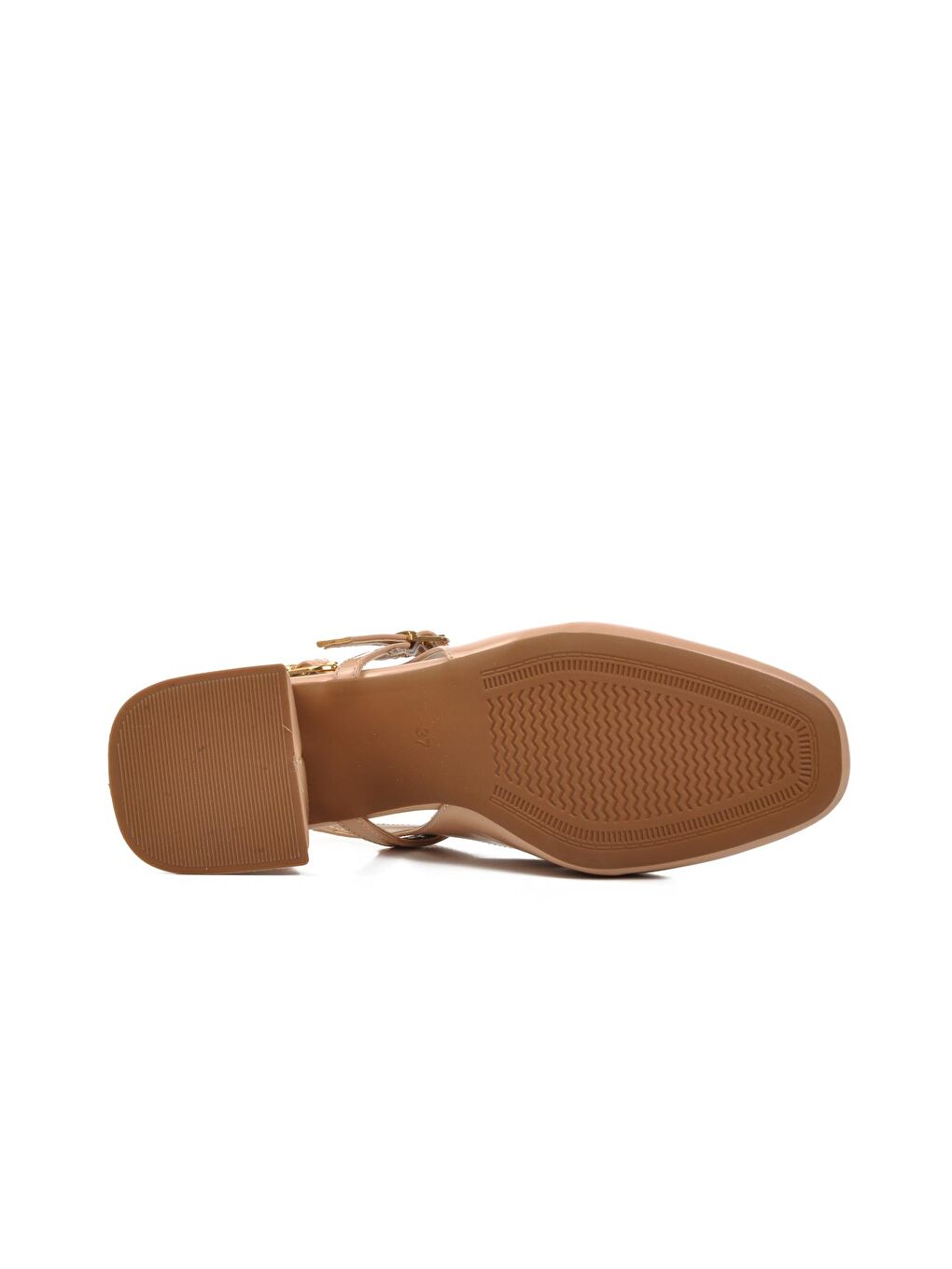 Bej Nude Rugan Kadın Sandalet 519015-4