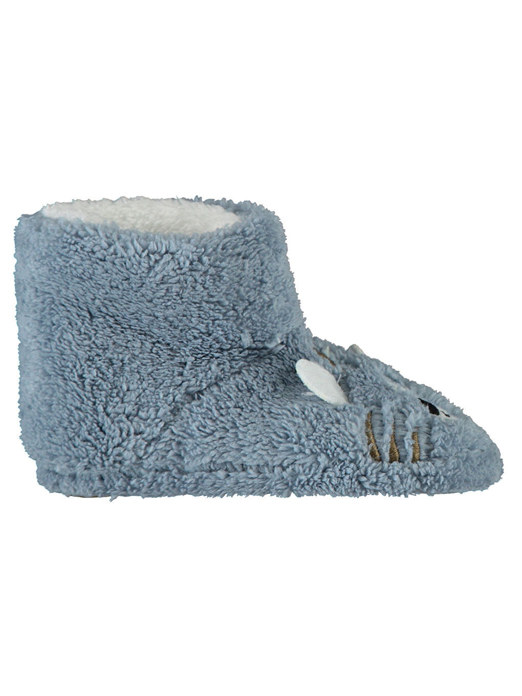 Erkek Çocuk Panduf 25-30 Yaş Gri