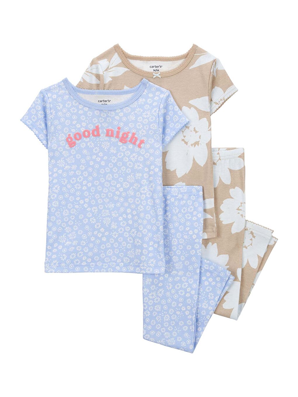 Carter's Karışık Kız Bebek Pijama Set