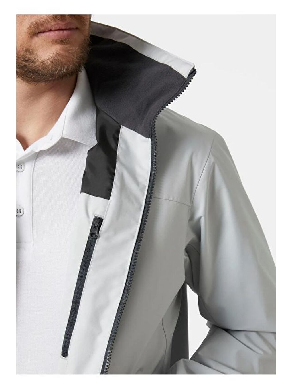 Gri Crew Erkek Mont 2.0 HHA.34445.853-5