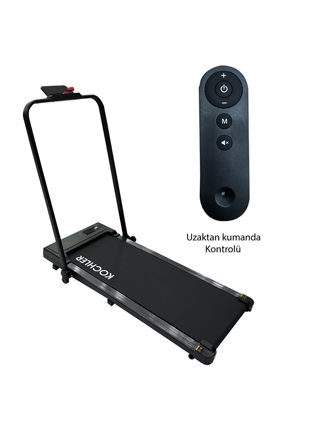 Siyah Pro Ev Tipi 12 Km Hızlı Uygulama Destekli ve Müzikli Uzaktan Kumandalı Koşu Bandı-4
