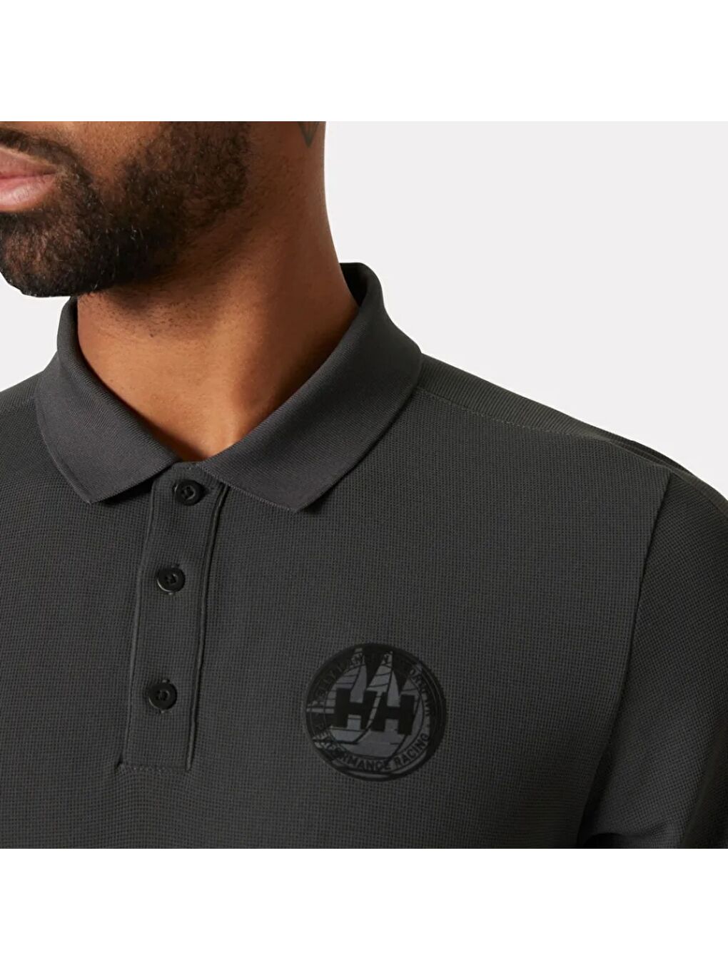 Gri HP Race Polo 2.0 Erkek Polo Tişört HHA.34496.HHA.980-2