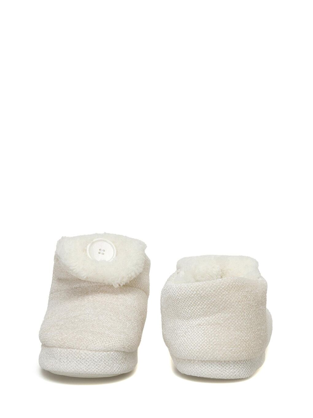 605203.Z3PR Beyaz Kadın Panduf-4