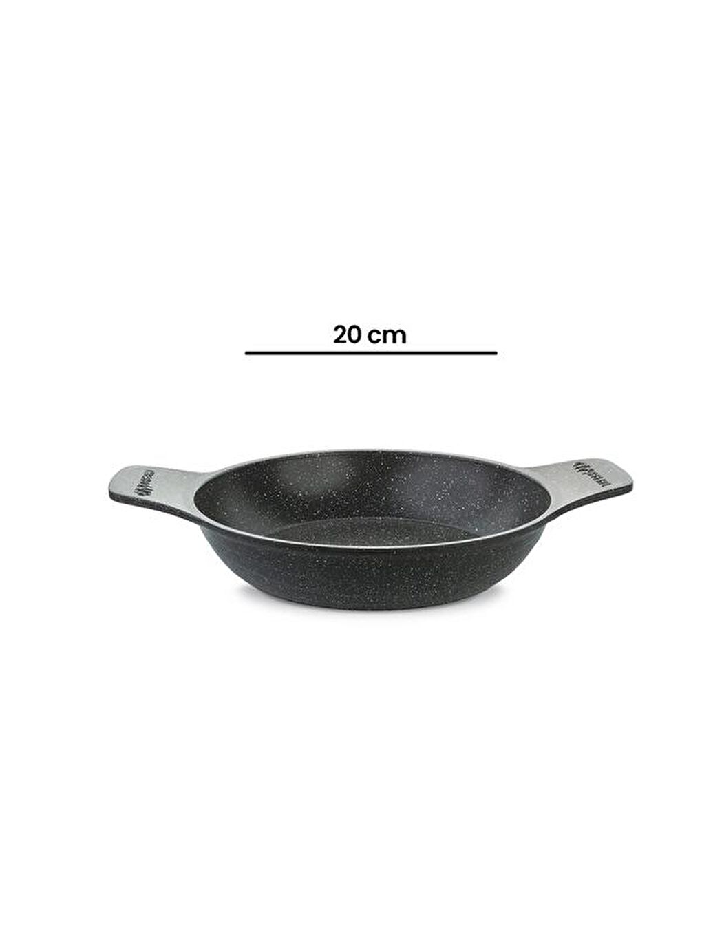 Gri Granit Güveç Sahan - 20 cm-1
