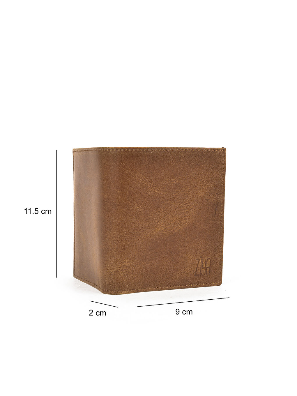 Kahverengi Erkek Hakiki Deri Cüzdan 1519841ZD09 Taba-2
