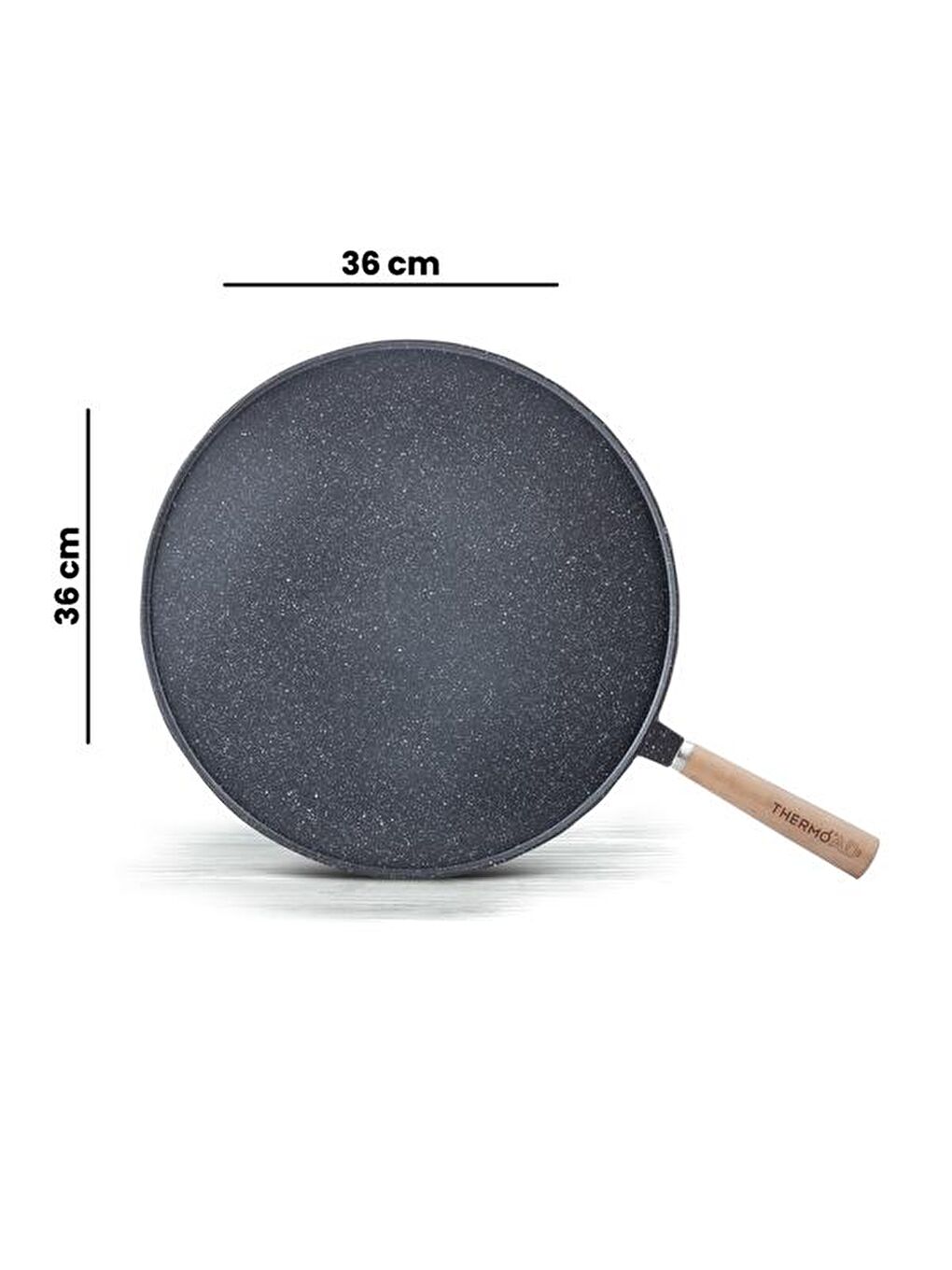 Gri Gözleme Tavası - 36 cm-2