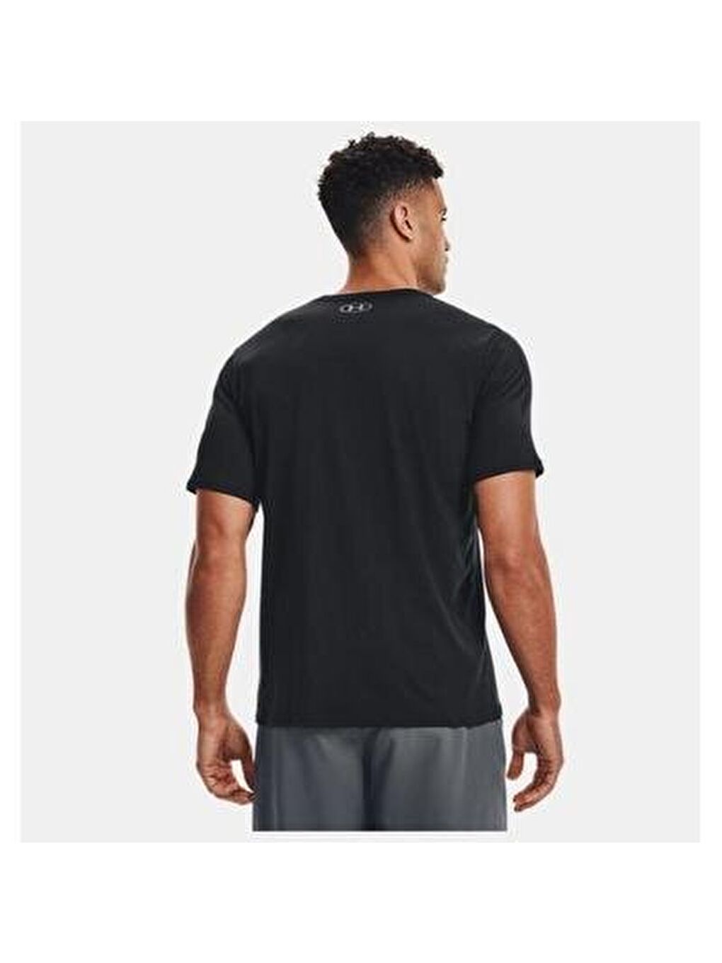 Sportstyle Left Chest Erkek Siyah Tişört-1