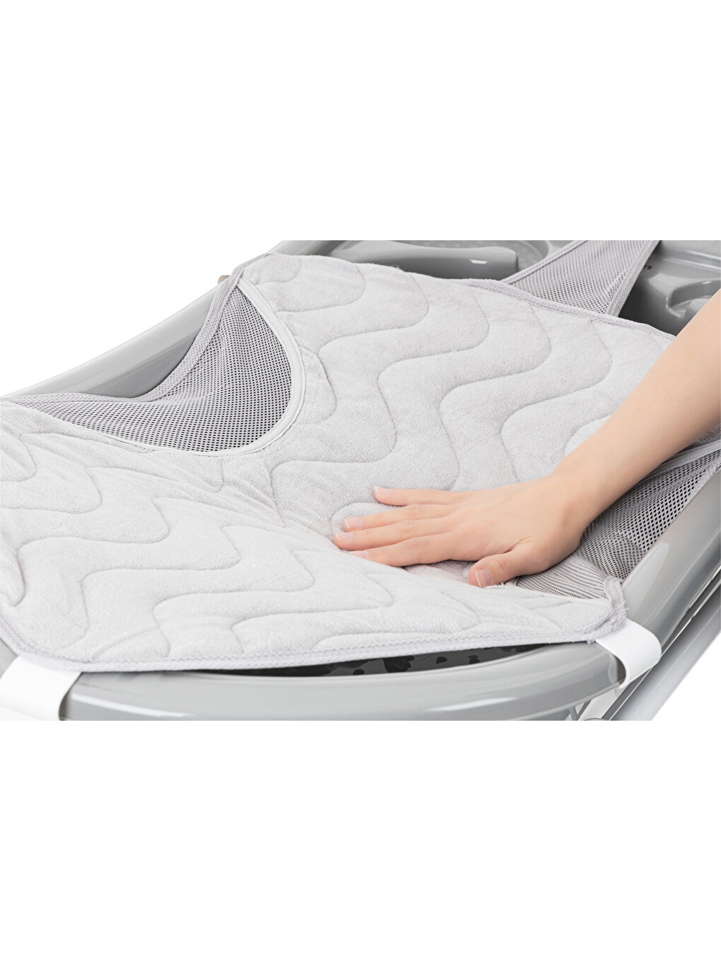 Banyo Küvet Filesi Havlu Büyük Gri-2