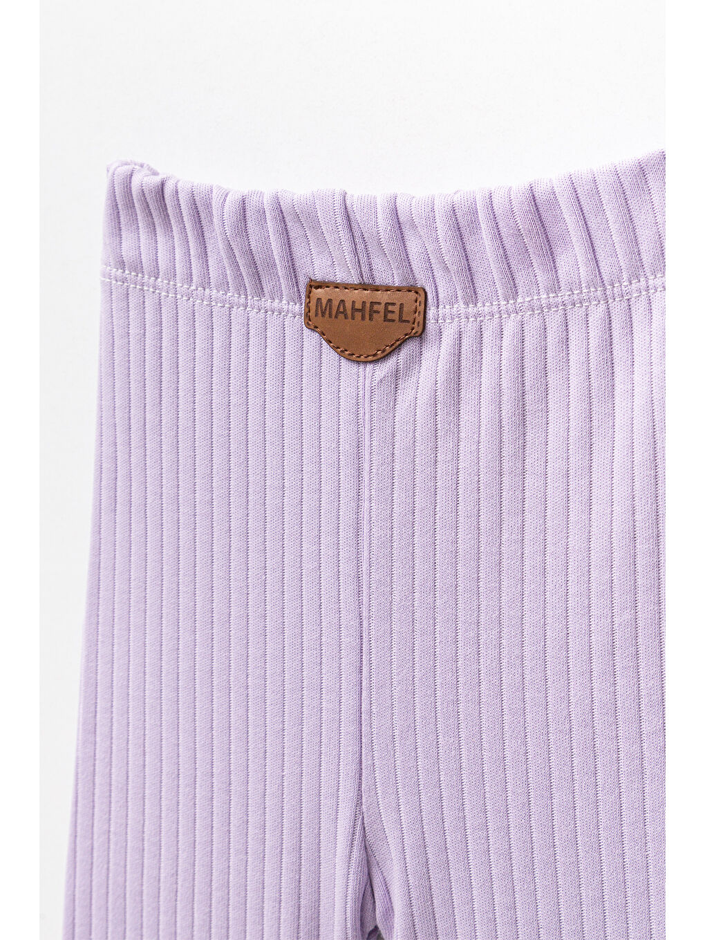 Ekru 3 lü Krem  Lila Çikolata Renkli Bebek Çocuk Tayt-1