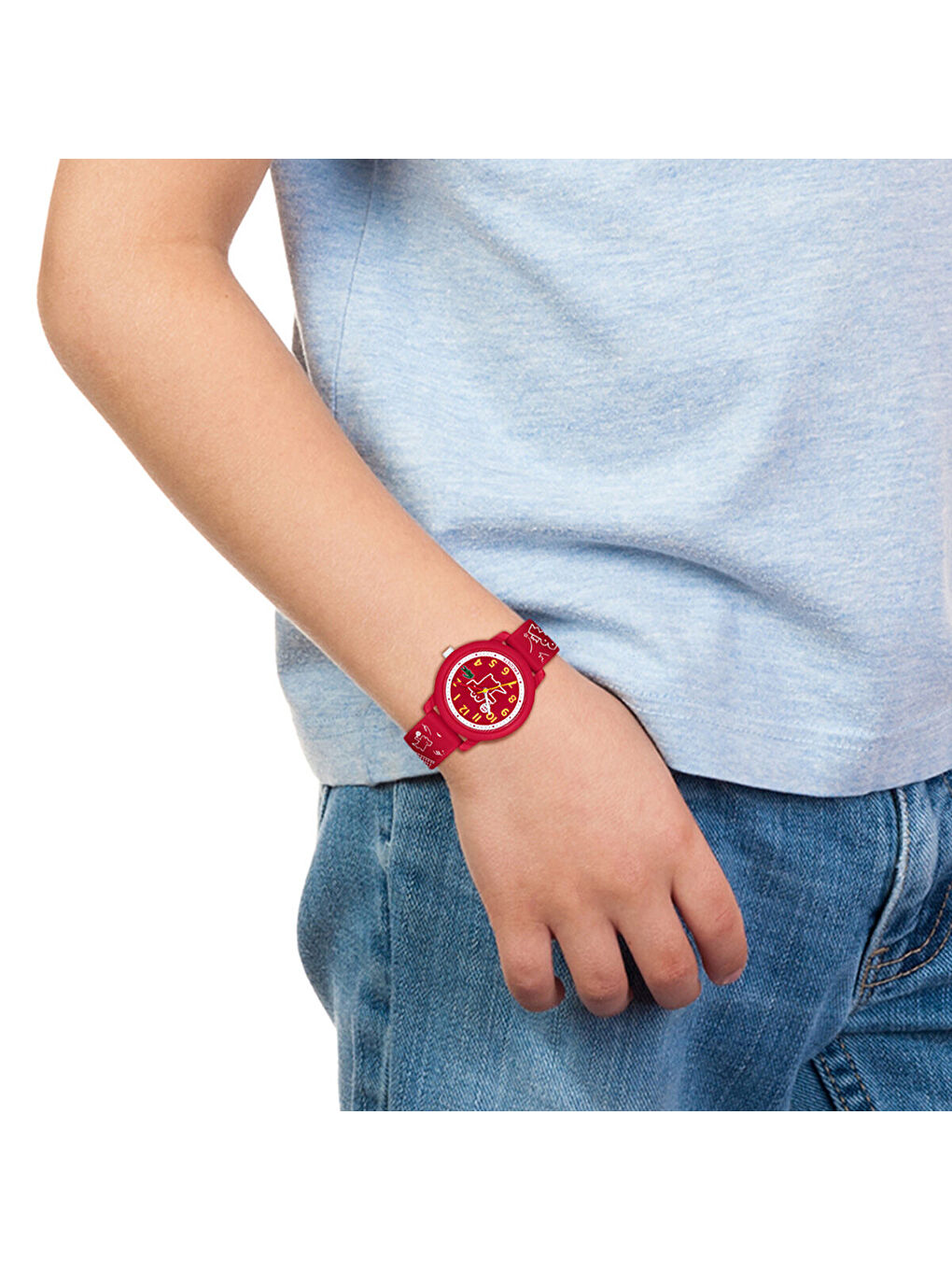 Kırmızı LAC2030059 Çocuk Kol Saati-3