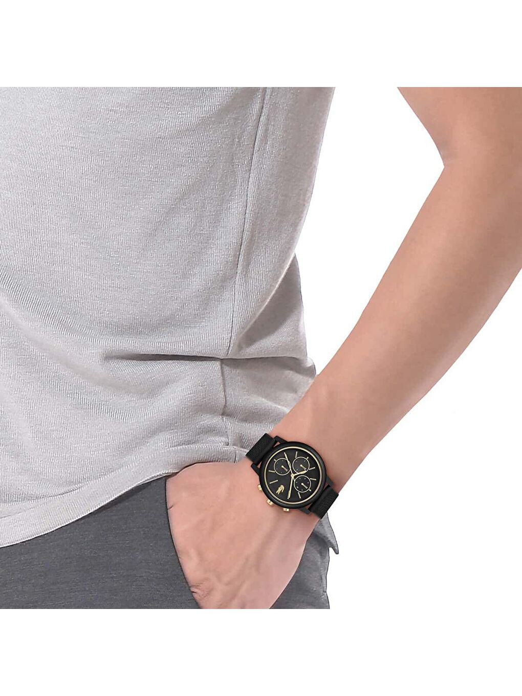 Siyah LAC2011469 Erkek Kol Saati-3