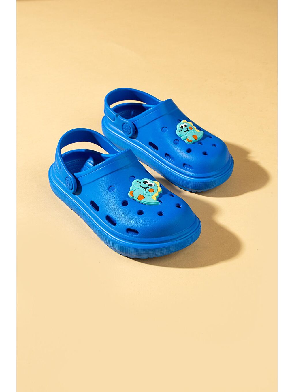 Mavi Maskotlu Rahat Taban Eva Çocuk Terlik