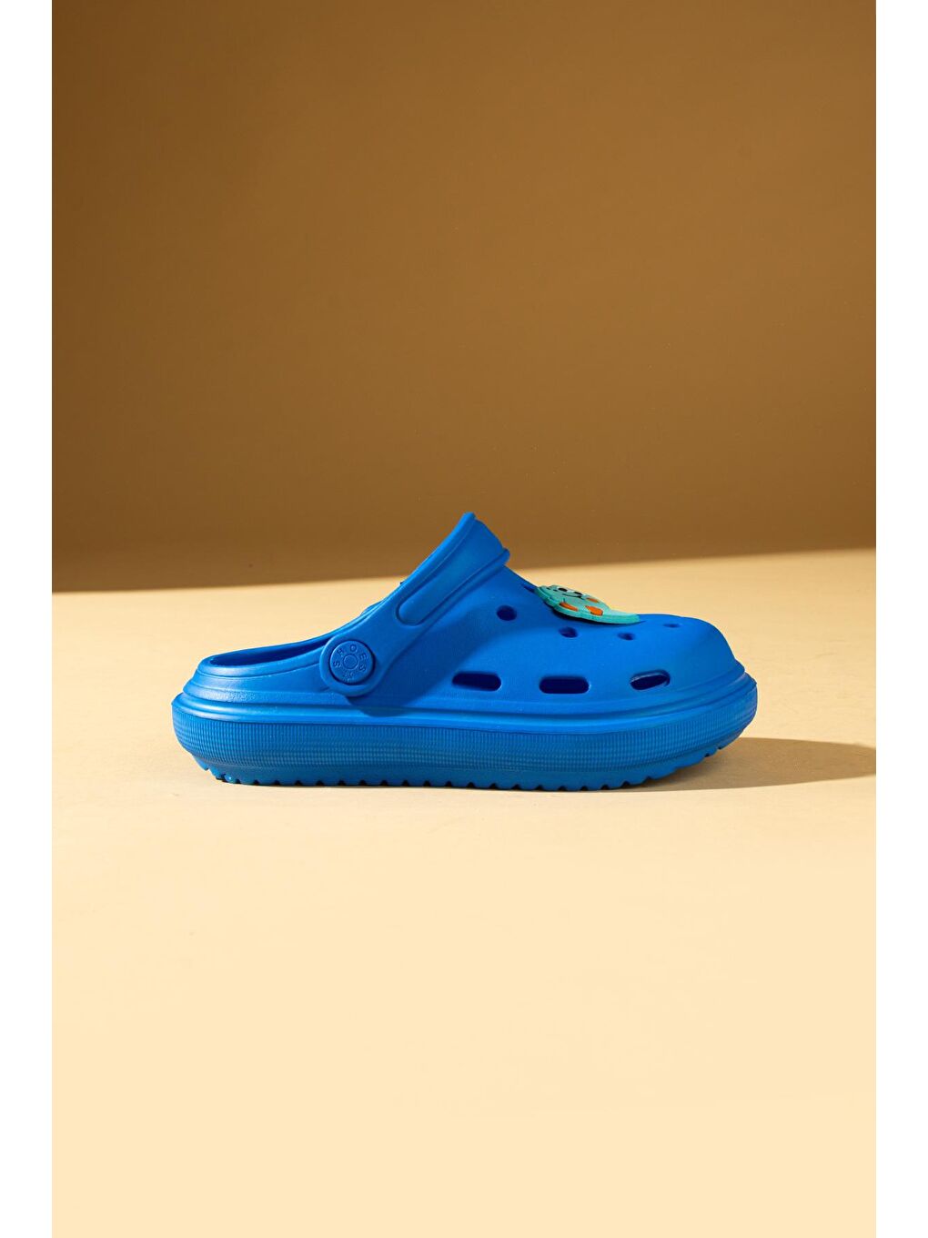 Mavi Maskotlu Rahat Taban Eva Çocuk Terlik-2