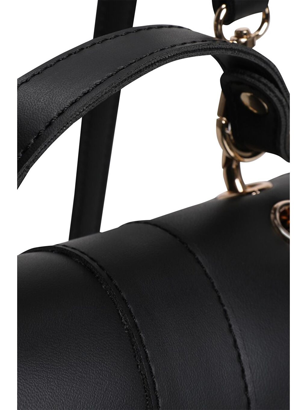 Siyah Desenli Kadın Sırt Çantası-3