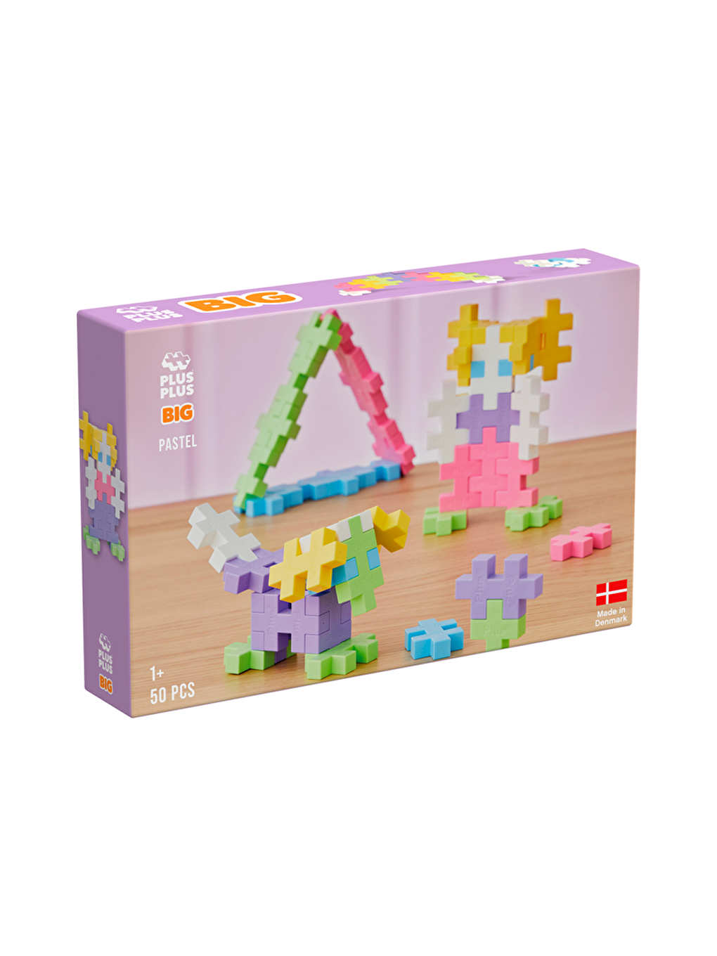 Plus-Plus Big Pastel Mix (50 Parça)-1