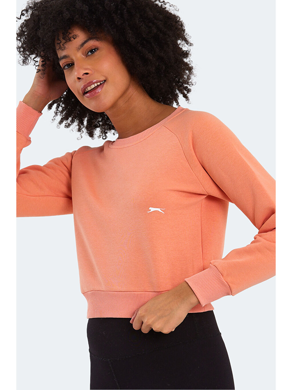 Pembe KAITO Kadın Sweatshirt Pudra-5