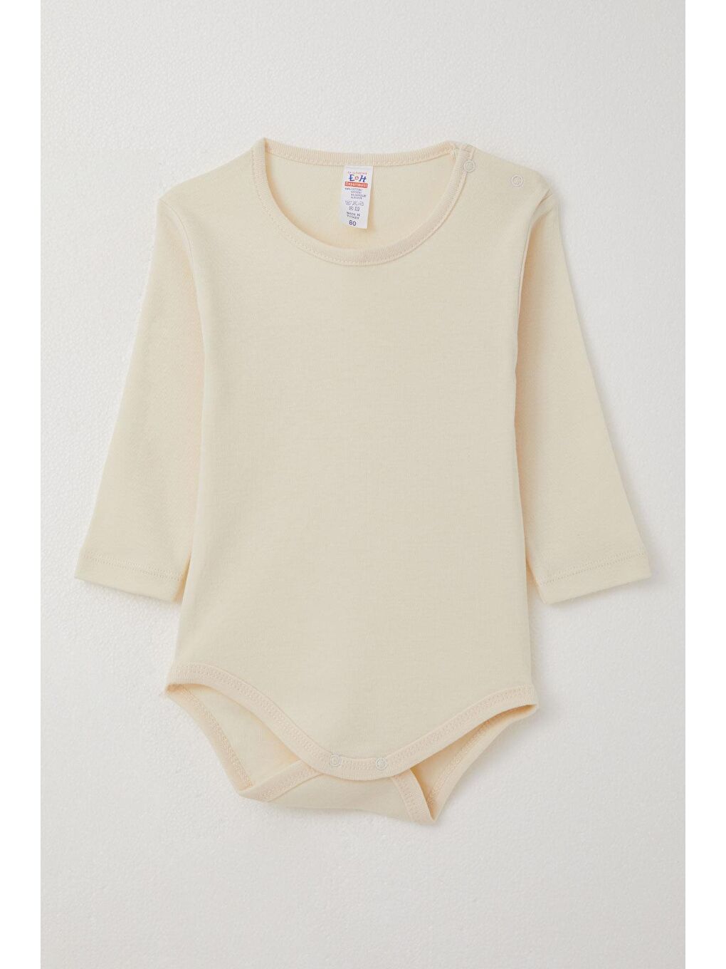 Erkek Bebek Zıbınlı 3 Lü Takım Sevimli Tavşancık Armalı Bej (4 Ay-1 Yaş)-1