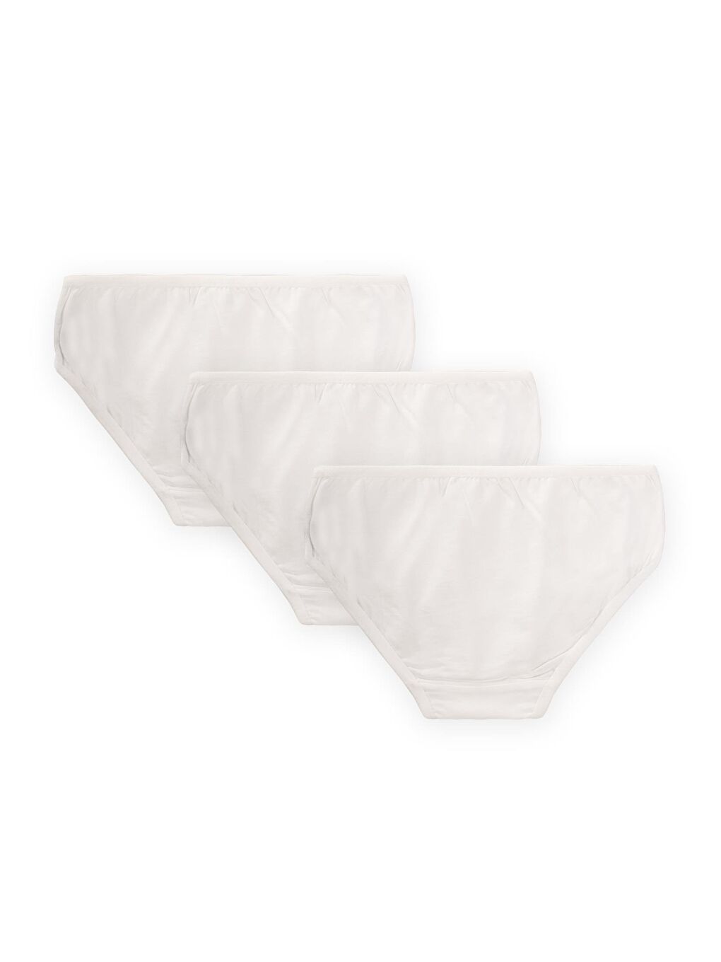 Beyaz Kız Çocuk Külot-1