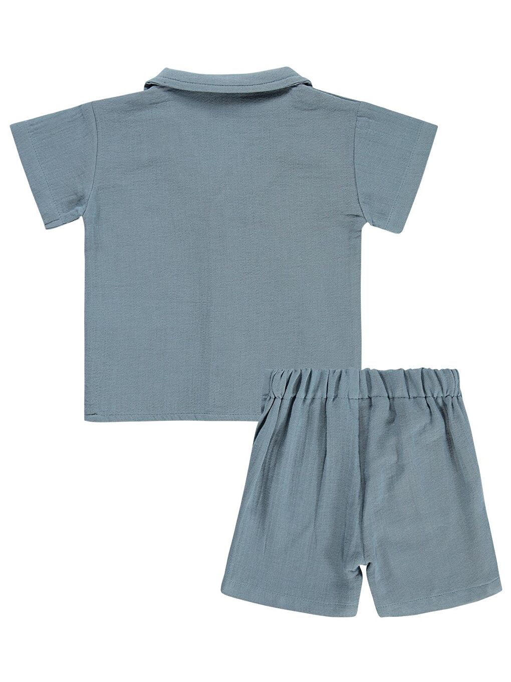 İndigo Baby Müslin 6-18 Ay Takım - Mavi-2