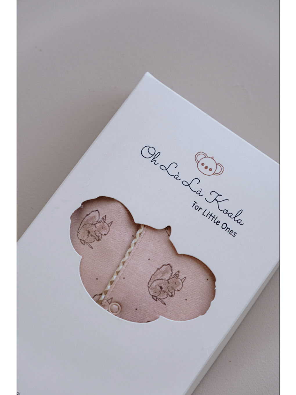 Pembe Somon Sincap Serisi 4lü Yenidoğan Set (0-3 Ay)-7