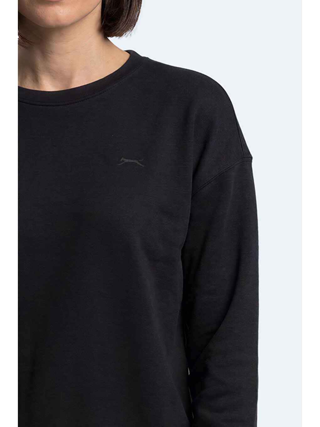 Kunto I Kadın Siyah Sweatshırt-1
