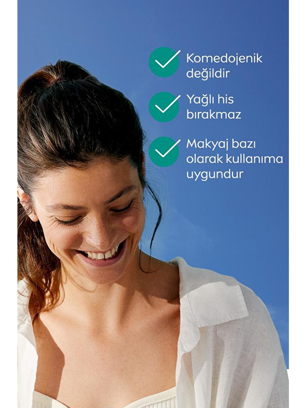 Spf50 Derma Skin Clear Sivilce Karşıtı Güneş Koruyucu Yüz Krem 40ml,matlaştırıcı,niasinamid,karnitin-4