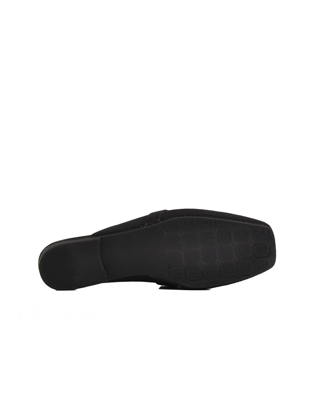 Siyah Triko Hafif İnce Taban Önü Kapalı Kadın Terlik 277132 Z-4