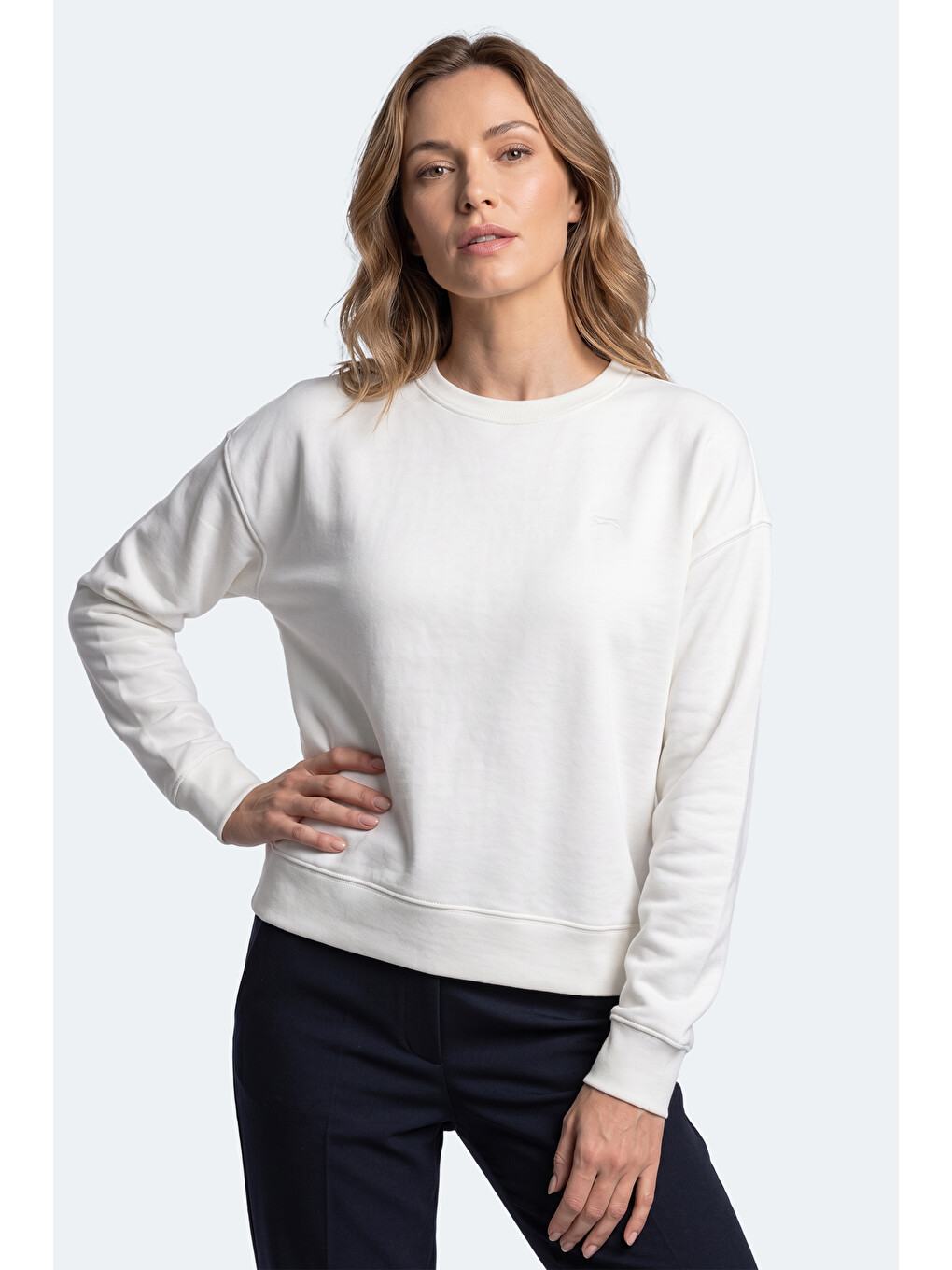 Kunto I Kadın Ekru Sweatshırt-6