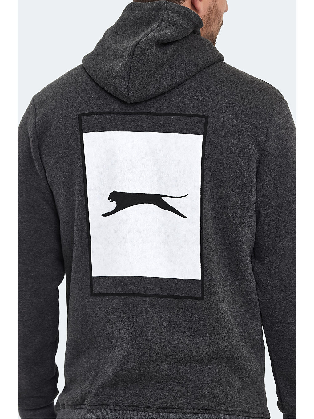 BUSTER  Erkek Hoodie Antrasit-5