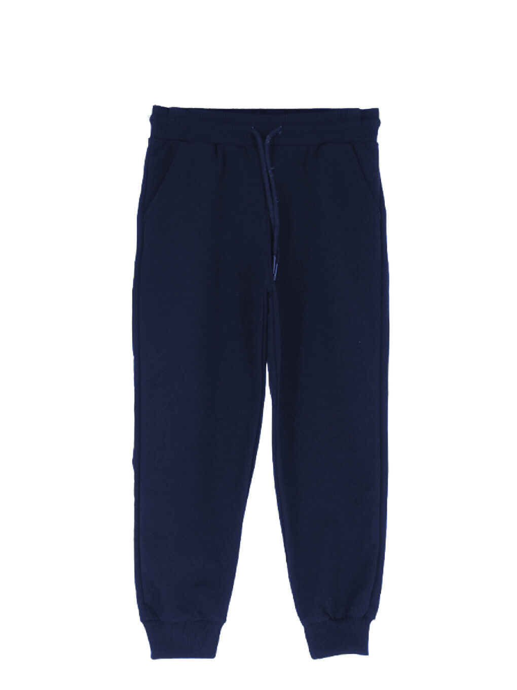 Lacivert Erkek Çocuk Eşofman Alt-2 İplik 8-12 Yaş 12476