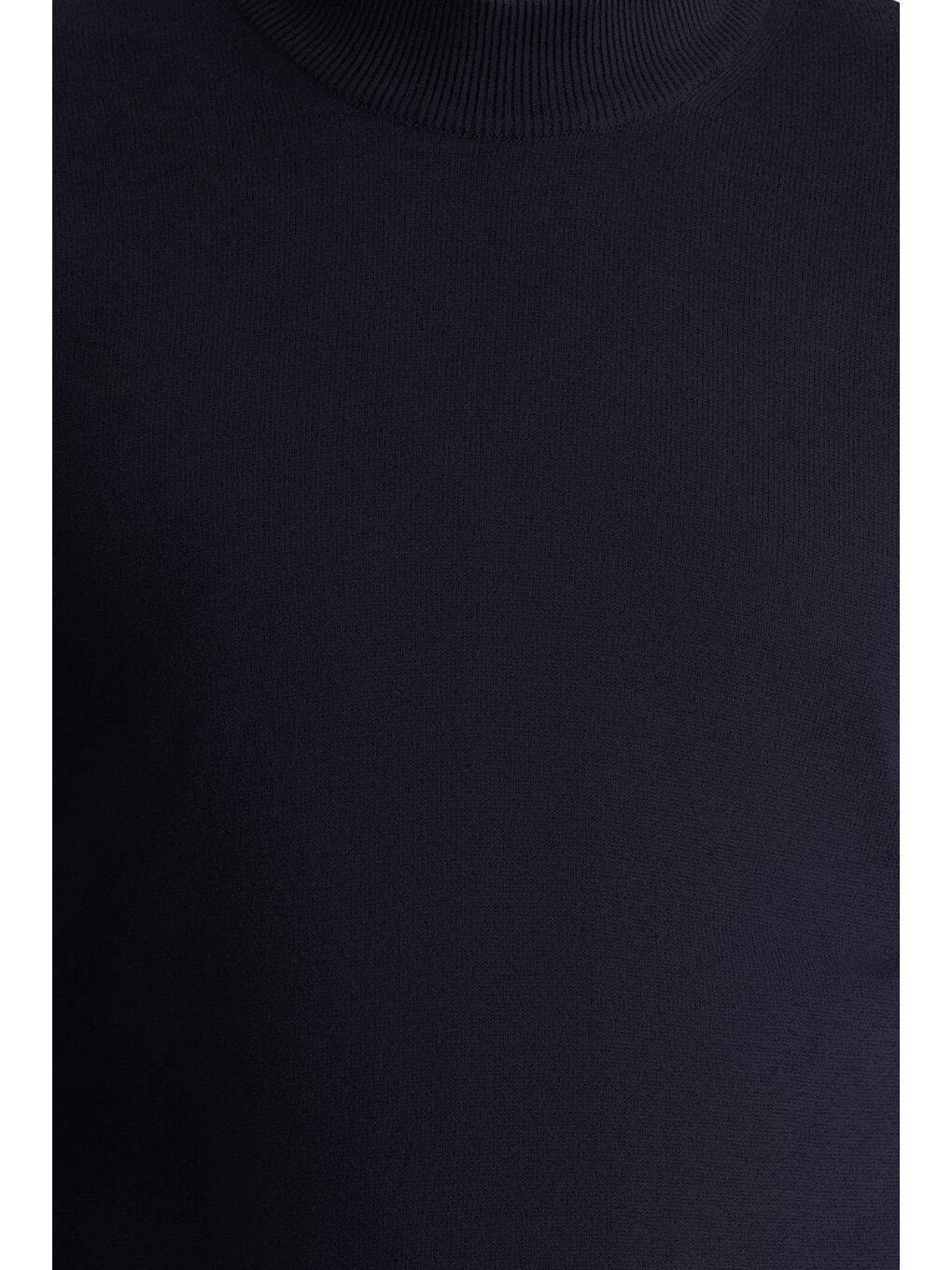 Lacivert Bato Yaka Regular Fit Pamuklu Triko Kazak-4