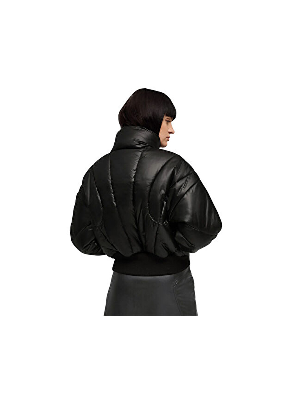 Dare To Puffer Jacket Kadın Günlük Mont 63217301 Siyah-1