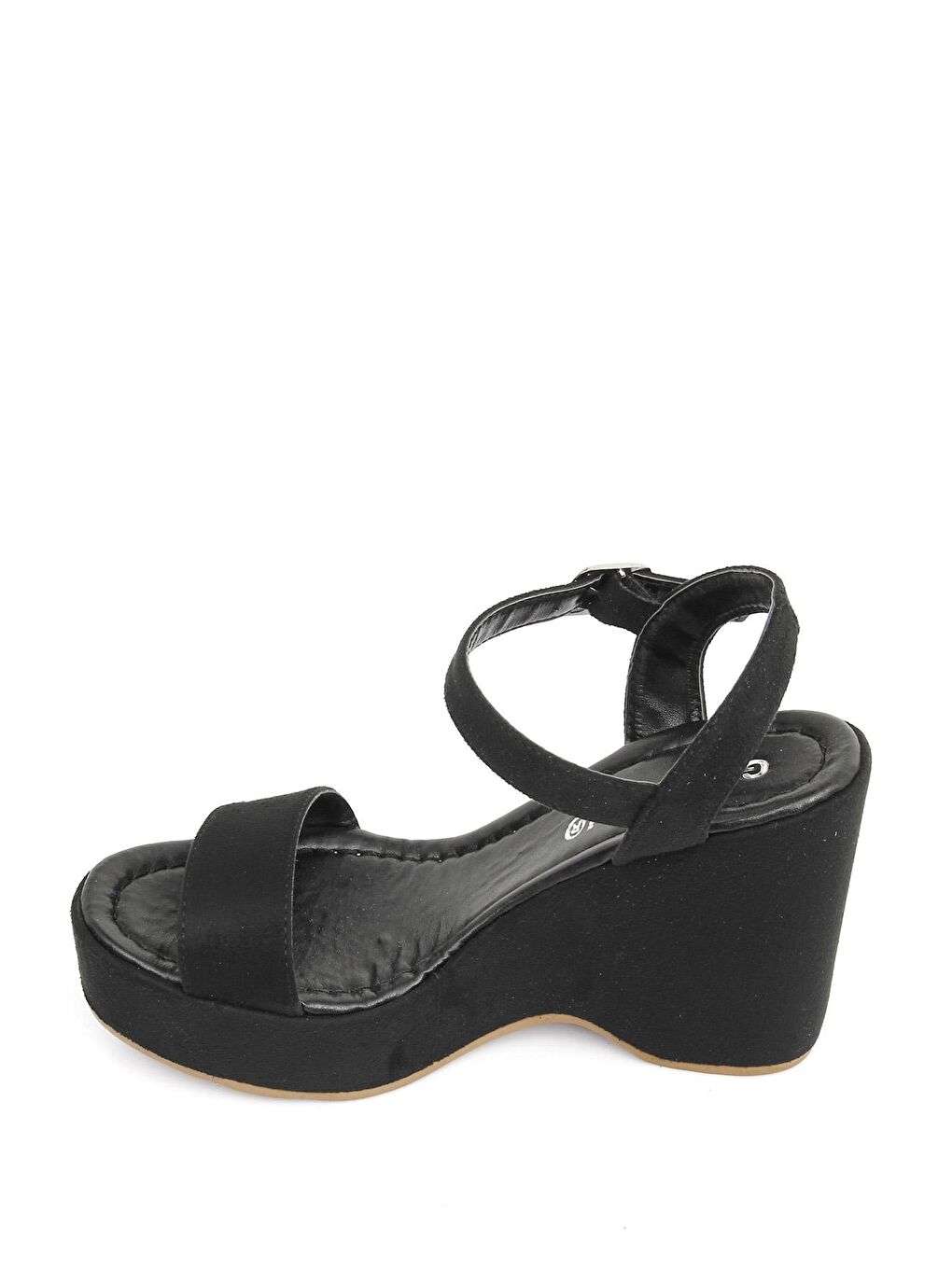 Siyah SİYAH  Kadın Hafif Dolgu Taban Sandalet 41000-5