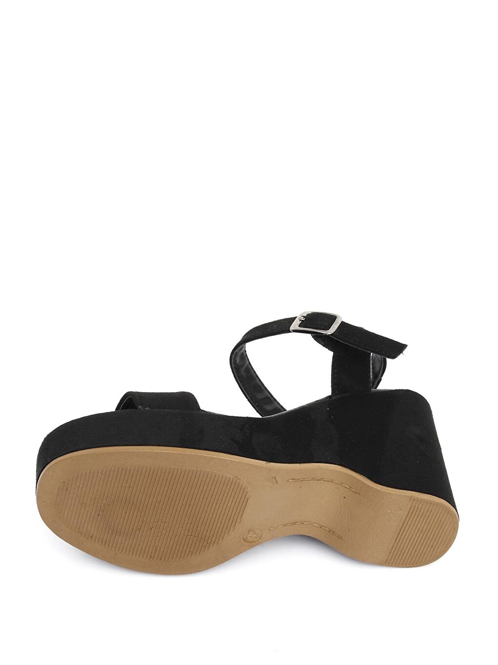 Siyah SİYAH  Kadın Hafif Dolgu Taban Sandalet 41000-6