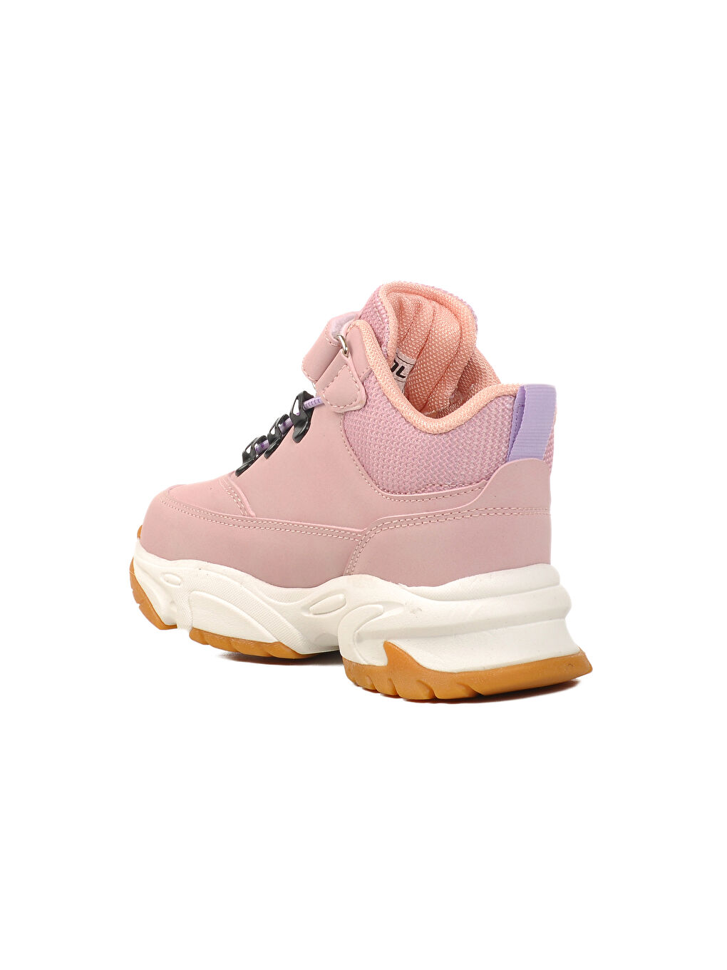 Pembe Pudra Cırtlı Kız Çocuk Bot Evil P-3