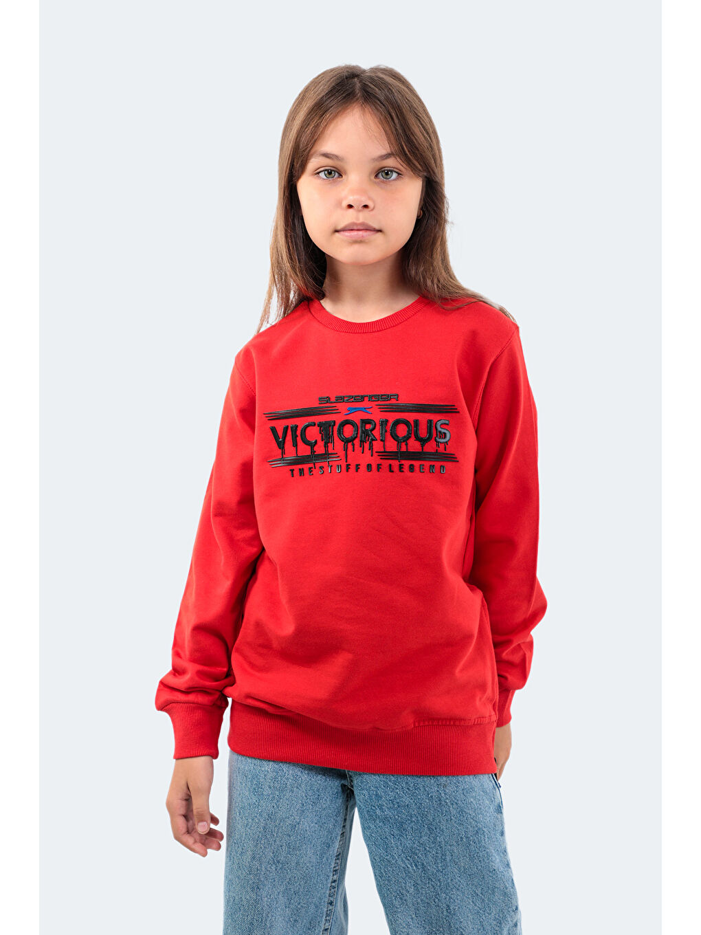 DUNA Unisex Çocuk Sweatshirt Kırmızı-5