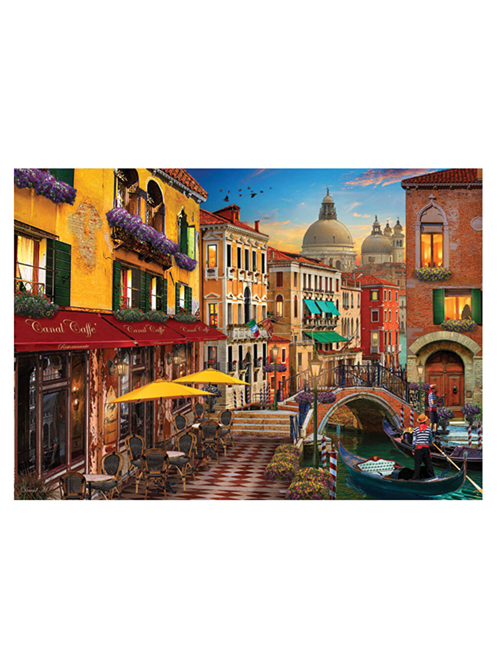 Anatolian Renksiz Puzzle 1500 Parça Kanal Cafe 4553