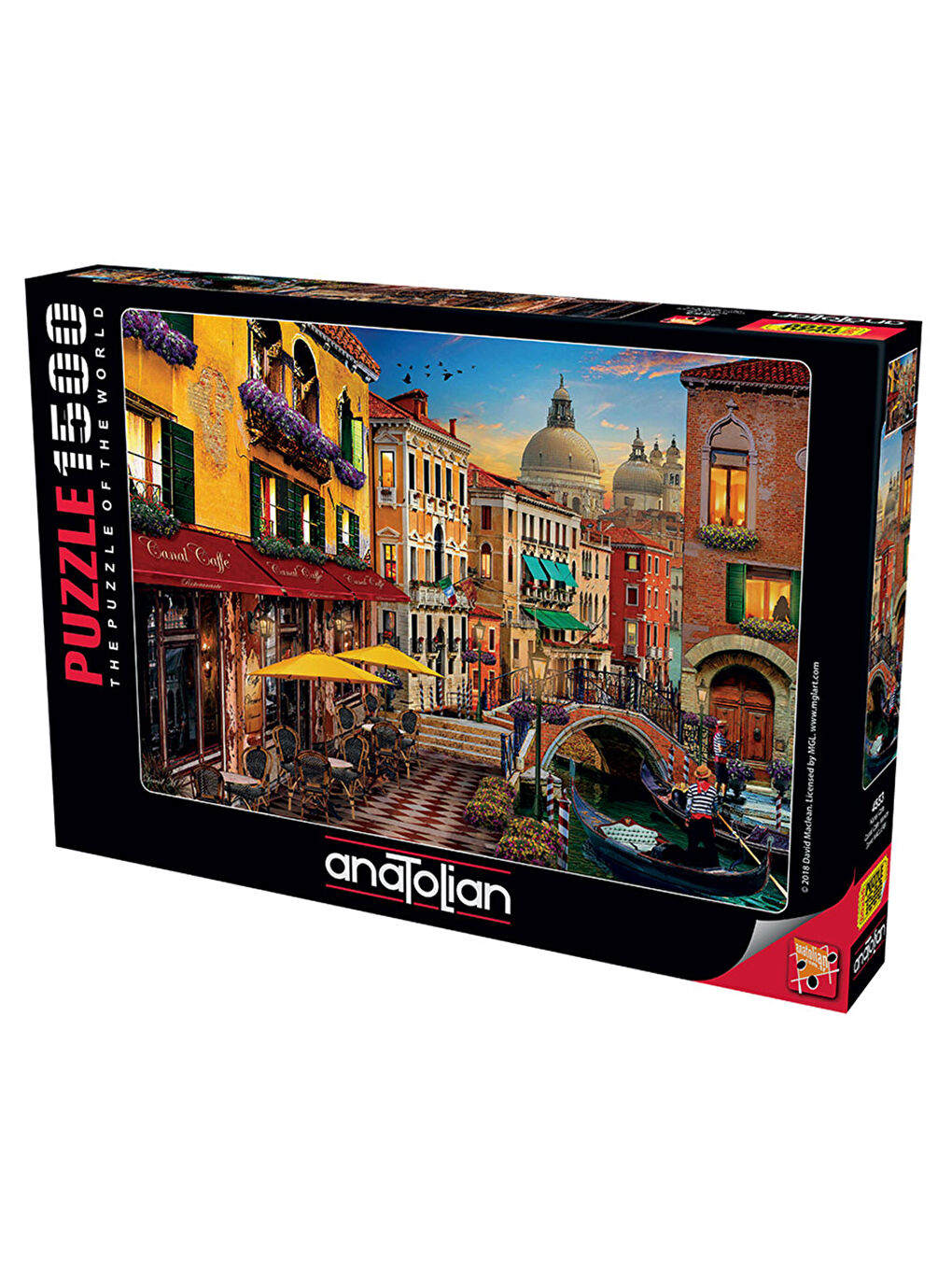 Anatolian Renksiz Puzzle 1500 Parça Kanal Cafe 4553 - 1