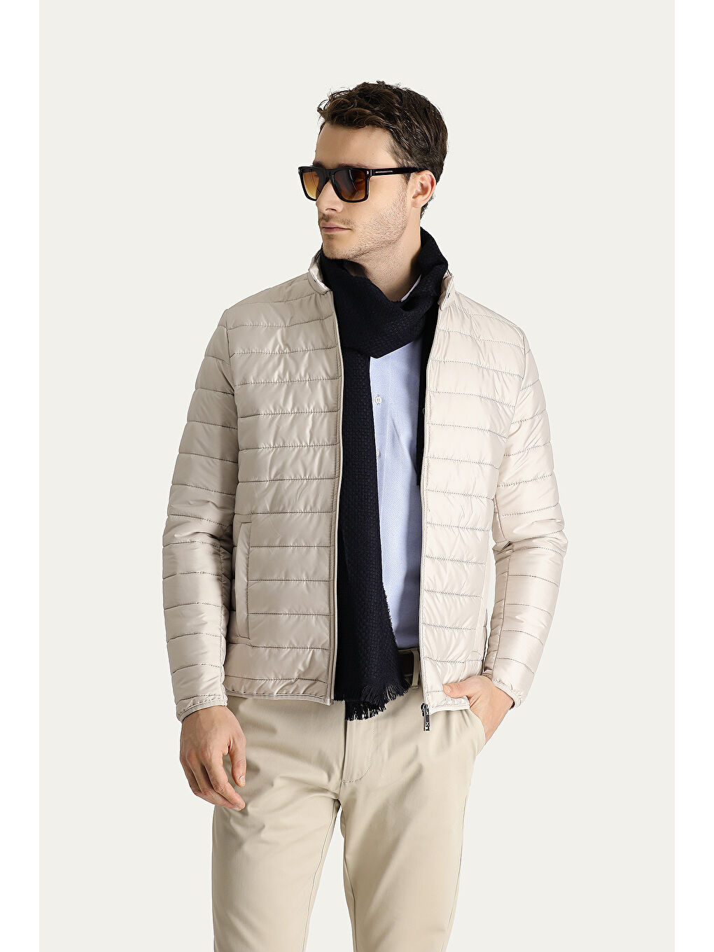 Bej Kapitone Spor Mont-1