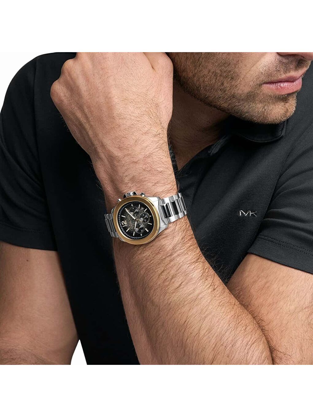 Gri MK9212 Erkek Kol Saati-3