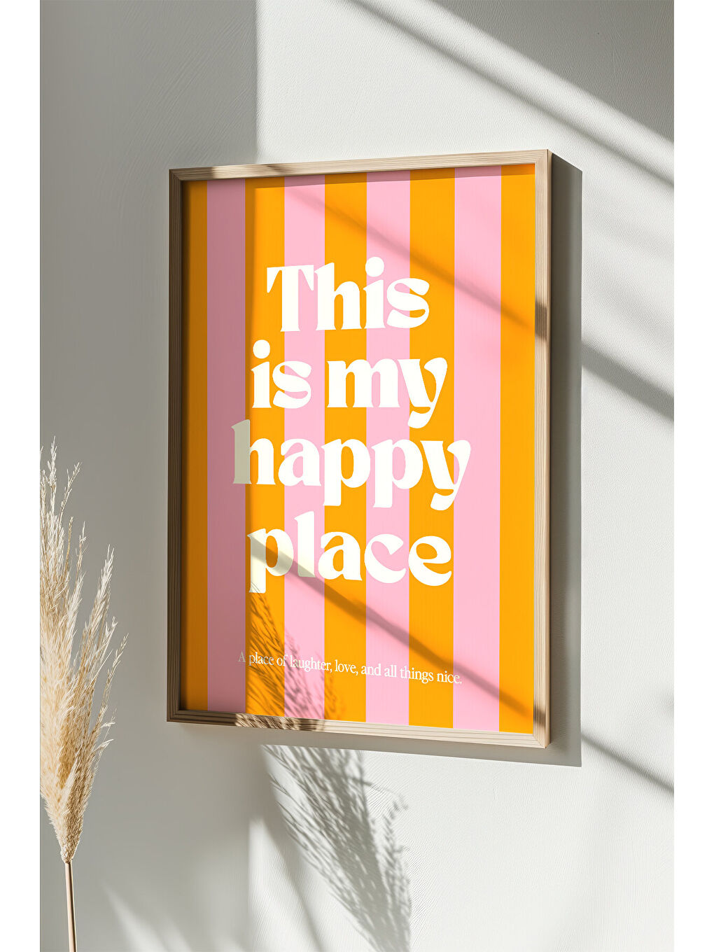 Beyaz Tek Parça Gerçek Ham Ahşap Çerçeveli Tablo - Model 15 - ARTSMDFTEK15-5070