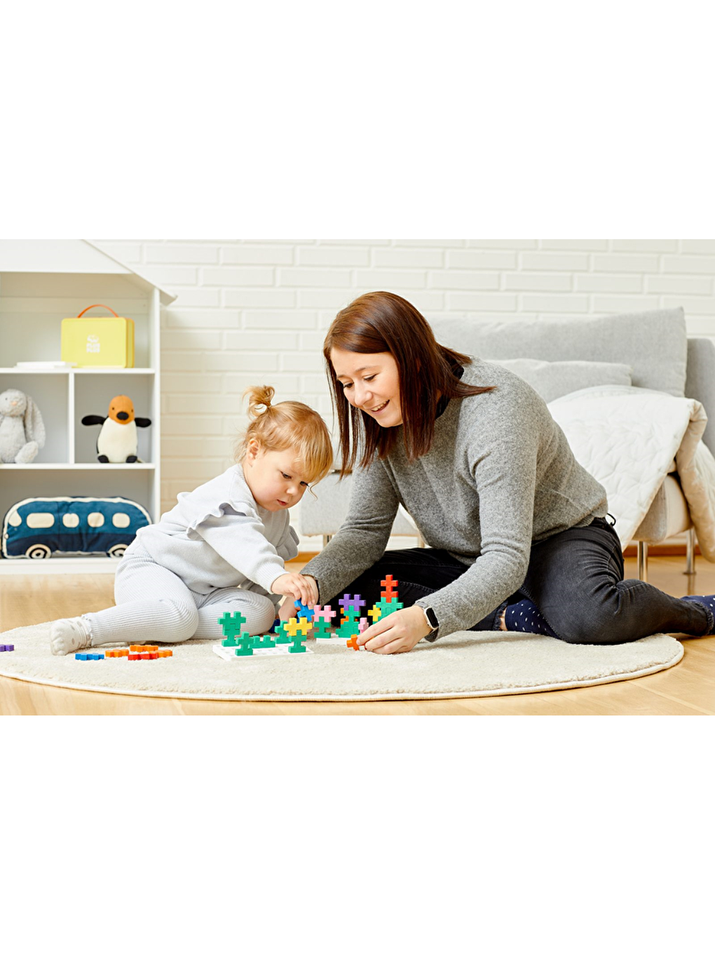 Plus-Plus Big Learn to Build Activity (130 Parça)-1